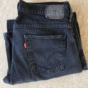 Levi's 511 Husky Black Jeans 34x28